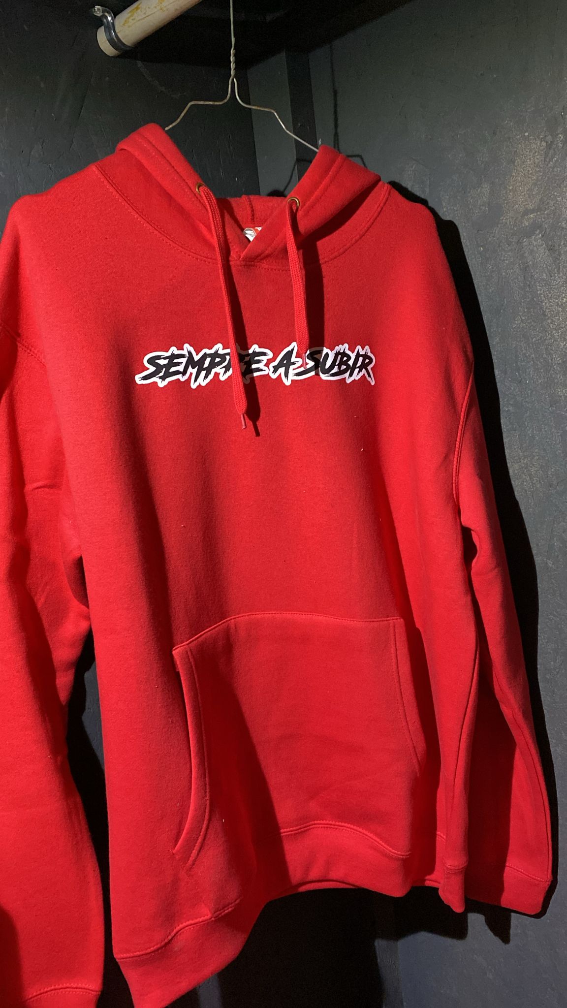 Hoodie Vermelho PaintOut - verso