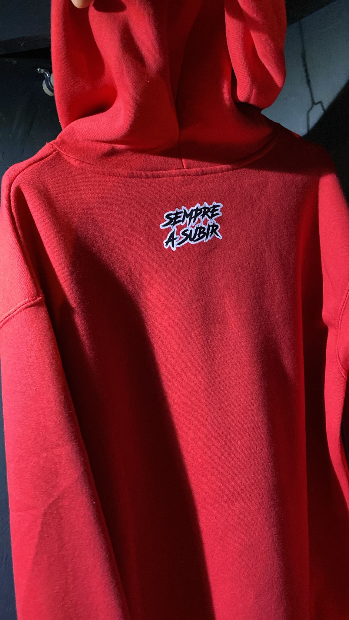 Hoodie Vermelho PaintOut - frente